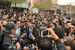 سارقان مسلح طلا فروشی مشیریه 